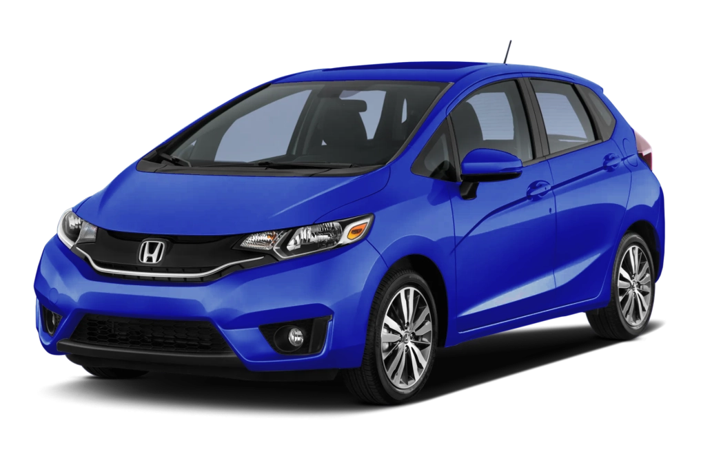 Blue Honda Fit, Swift Auto Leasing Grand Cayman